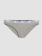 Calvin Klein 橙邑女性感運動款純棉灰色三角內褲