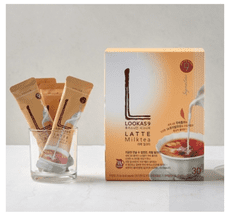 韓國 LOOKAS 9紅茶拿鐵（17.5g×30入）/盒