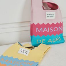 泰國Maison De Auri奧莉 厚針織 Mini 小提包