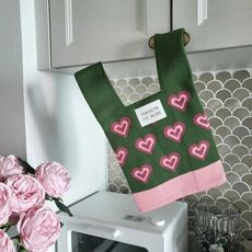 泰國Maison De Auri Heart 心型 厚針織 Mini 小提包