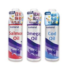 IcelandPet冰島伙伴 全守護頂級寵物魚油250ml 鮭魚油 鱈魚油 Omega3 犬貓兩用