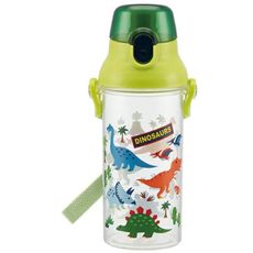 Skater 彈蓋直飲式透明水壺480ml(PSB5TR) 恐龍