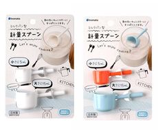 日本製inomata 牛奶鍋造型計量湯匙2入組