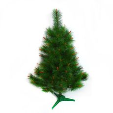 摩達客 台灣製3呎/3尺(90cm)特級綠松針葉聖誕樹裸樹(不含飾品不含燈)