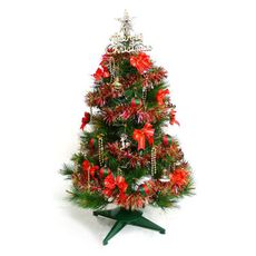 摩達客 台灣製3尺(90cm)特級綠松針葉聖誕樹(不含燈)