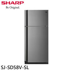 SHARP 夏普 583L自動除菌離子變頻雙門電冰箱 SJ-SD58V-SL