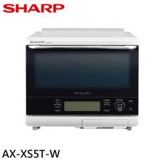 SHARP 夏普 31L自動料理兼烘培水波爐 洋蔥白 AX-XS5T-W