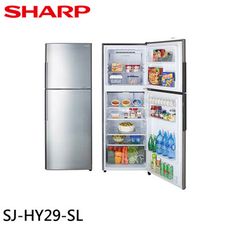 SHARP 夏普 287公升雙門變頻冰箱 SJ-HY29-SL