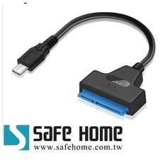 USB TYPE-C 轉 SATA3 轉接線，免趨動，支援 UASP，將2.5吋硬碟變外接硬碟