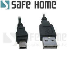 SAFEHOME USB 2.0 延長轉接線 20公分 A公對Mini公 CU0601