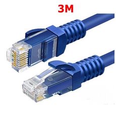 CAT5e RJ45 電腦連接網絡路由器網線 8芯雙絞網線 3M長 CC1105