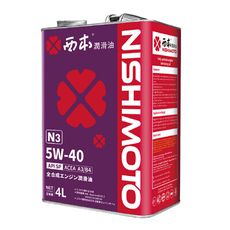 西本 NISHIMOTO N3 5W40 酯類全合成機油 4公升