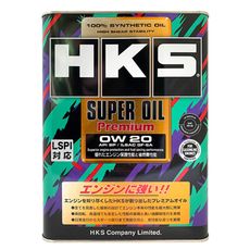 HKS SUPER OIL Pemium 0W20 全合成機油 日本製 4公升裝