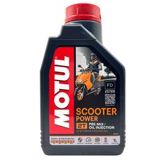 MOTUL SCOOTER POWER 2T 酯類全合成 | 二行程機車機油 | API TC