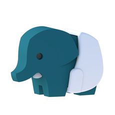 【HALFTOYS】3D動物樂園：大象寶寶（ELEPHANT BABY）STEAM教育玩具