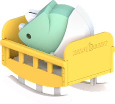 【HALFTOYS】3D恐龍樂園：三角龍寶（TRICERA BABY）STEAM教育玩具