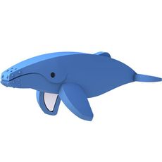 【HALFTOYS】3D海洋樂園：座頭鯨（HUMPBACK WHALE  )STEAM教育玩具