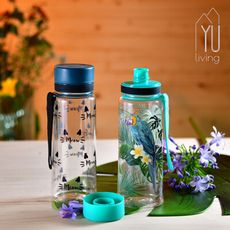 [限時特賣] 可愛動物圖Tritan塑料冷水瓶 600ML(2款)【YU Living】