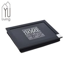 【YU Living】北歐風筆記型電腦膝上墊 電腦墊(黑色)