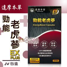 達摩本草 勁能老虎蔘 EX PLUS 24包/盒
