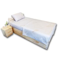 [太順商行] OCEAN GOLD 天絲防水透氣寢具組(單人3.5尺)床包+枕套二件式 / 台灣製