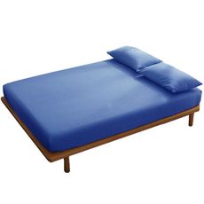 [太順商行]吸濕排汗透氣涼感床包 (附贈枕頭套)-雙人5尺  台灣製