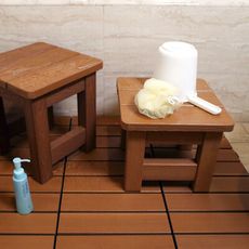 [太順商行] HIKAMIGAWA日式仿木板凳浴湯椅/浴室椅/桑拿椅-320mm  台灣製造