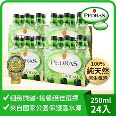 【囍瑞 BIOES】葡萄牙 山石之泉天然氣泡礦泉水(250ml)x24瓶