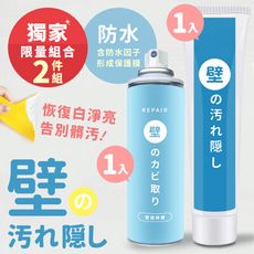 安心SGS認證不含甲醛！【日本珪藻土】強效壁癌剋星防水噴霧，再贈〝無痕防水牆面修復膏〞！