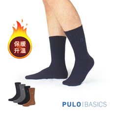 【PULO】暖纖淨直紋發熱保暖襪