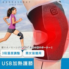【GoddessBuy】日本熱銷 發熱護膝 （USB版本）