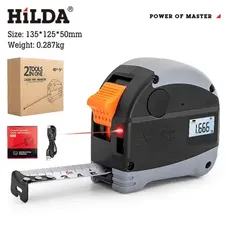 【HILDA】希爾達 雷射捲尺 5米捲尺+ 40米雷射距離