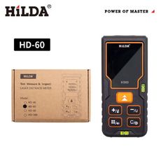 【 HILDA 】希爾達電動工具系列 60米的高精密度紅外線測距儀(測量高度、距離)