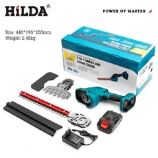 【HILDA】希爾達 21V 雙電 充電式 鋰電籬笆剪