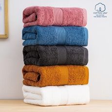 【藻土屋】MIT歐風極緻厚感重磅彩色飯店浴巾-MS