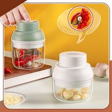 【QIDINA】升級款無線食材料理機 / 攪拌機 攪拌器 調理機 切蒜器 切碎機 副食品機 搗碎器