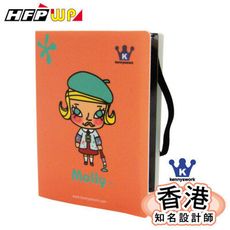 【HFPWP】Molly 40入名片夾 名師設計精品 全球限量 環保材質 MOCH40S