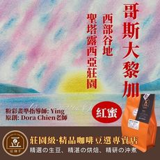 【逗珈手作】哥斯大黎加 西部谷地 塔露西亞莊 |紅蜜|中烘焙|自家烘焙|咖啡豆|半磅|