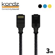 【Kordz】PRO CAT6 28AWG極細高速網路線 3M