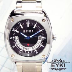EYKI  微笑日窗造型時尚腕錶