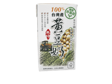 【產銷履歷】國產豆奶 黃豆無糖 250ml - 吉屋商行Geo All