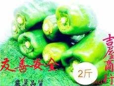 【新鮮嚴選】【青椒】2斤 - 吉屋商行Geo All - 彩椒中的綠巨人