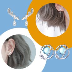 【KELRA】小垂墜經典耳環耳夾