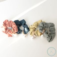 [免運] 【KELRA】你的名字金屬鍊條珍珠髮飾