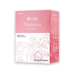 【Niebieta】私密舒玫瑰液態膠囊 (30粒/盒)