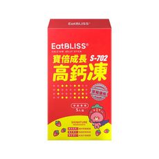 【Eatbliss 益比喜】寶倍成長高鈣凍-草莓優格口味 (5入/盒)