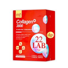 孫藝珍代言【M2 美度】22LAB 3800超能珍珠膠原飲35ml (8入/盒)