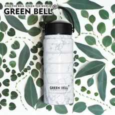 GREEN BELL 綠貝  316不鏽鋼陶瓷純淬保溫杯550ml(陶瓷易潔層)