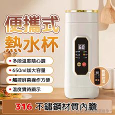 大容量多功能便攜電熱水杯