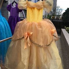 萬聖節表演服長髮公主禮服蘇菲亞公主禮服貝兒公主禮服灰姑娘禮服